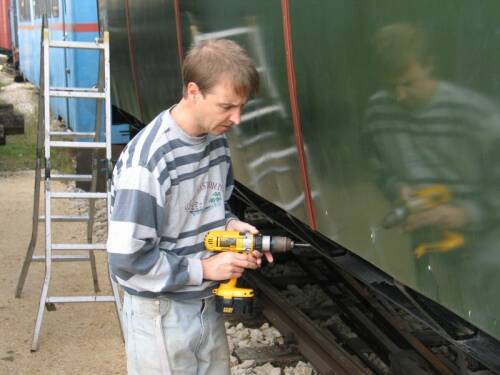 Monatge der Zierleisten (Gr&ouml;&szlig;e ca 33 kB)