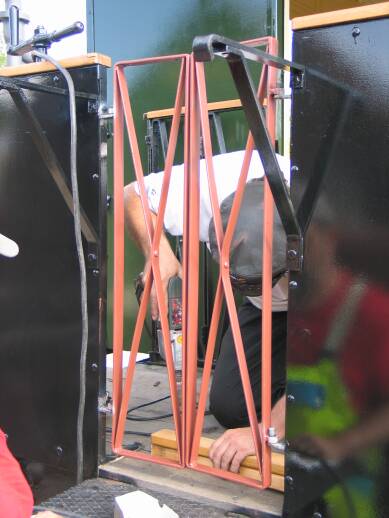 Bau der &Uuml;bergangst&uuml;r (Gr&ouml;&szlig;e ca. 38 kb)