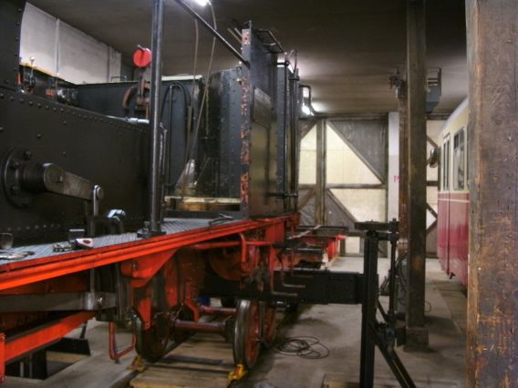 Die ausgeachste Lok (Größe 40 Kb)