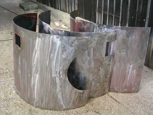 Die Kesselverkleidung blank (Größe 59 Kb)