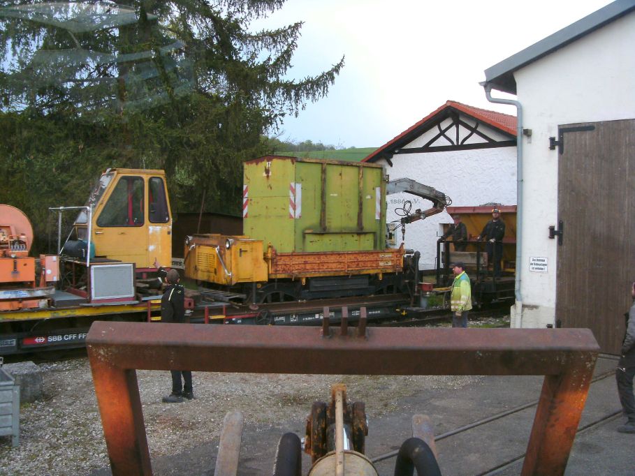 Der Container zurück in Neresheim (Größ 118 kb)