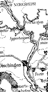 Streckenabschnitt Neresheim - Ballmertshofen ca 6 Kb